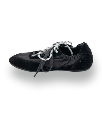 <ul>
<li>
3P Sneaker "Ballet" in Schwarz - Nullboden-Sneaker