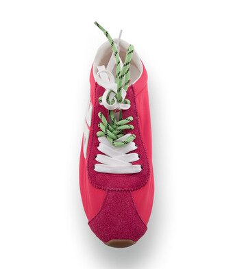 <ul>
<li>
3P Sneaker "Blast" in Pink - Ultraleichtes Fashion-Statement mit gr&uuml;nen Akzenten