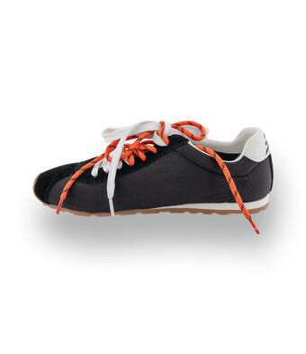 <ul>
<li>
3P Sneaker "Blast" in Schwarz&nbsp; Ultraleichtes Design mit leuchtend orangen Akzenten