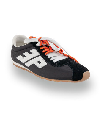 <ul>
<li>
3P Sneaker "Blast" in Schwarz&nbsp; Ultraleichtes Design mit leuchtend orangen Akzenten