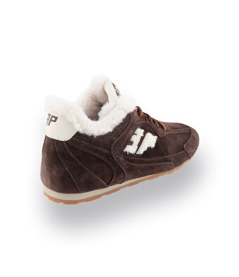 3P Sneaker "Blast" in braun mit Wollfutter