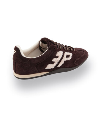 3P Sneaker "Tor" in Dunkelbraun