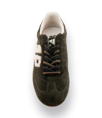 3P Sneaker "Tor" in gruen&nbsp;
