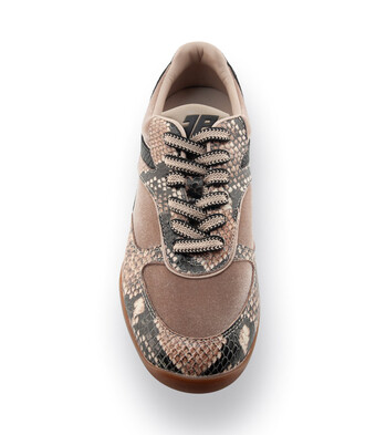 3P Sneaker "Wave" beige braun