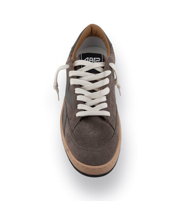 4B12 - Herren Sneaker Grau velours - Playnew