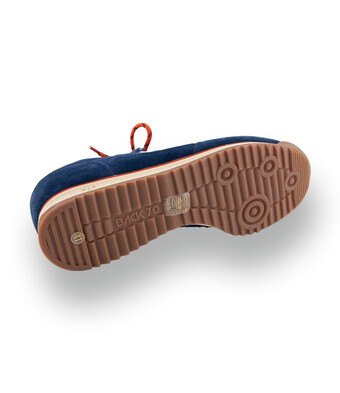 Back70 Jogger - Retro-Charme in kr&auml;ftigem Blau &amp; Orange