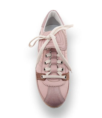 Kamo Gutsu Tifo 015 - Femininer Retro-Charme in Rosa &amp; Braun