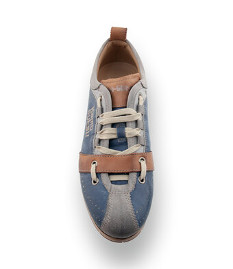 Kamo Gutsu Tifo 017 -&nbsp; Italienischer Retro-Chic in Blau &amp; Grau