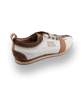 Kamo Gutsu Tifo 017 - Italienischer Retro-Chic in Wei&szlig; &amp; Braun