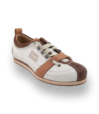 Kamo Gutsu Tifo 017 - Italienischer Retro-Chic in Wei&szlig; &amp; Braun