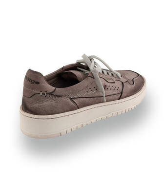 Lemargo Sneaker - Verwaschenes Grau trifft auf ultra-weiches Hirschleder