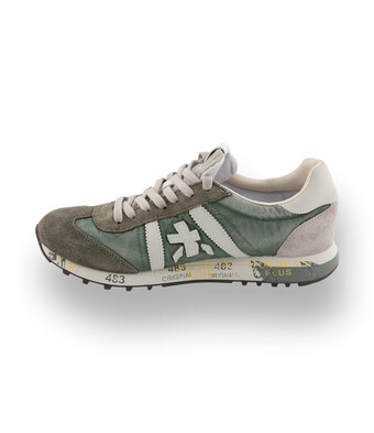 Premiata Herrensneaker Lucy olivgr&uuml;n