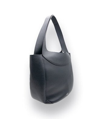 Handtasche von Abro in dunkelblau Glattleder