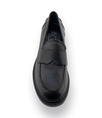 AGL Loafer Loren College in schwarz