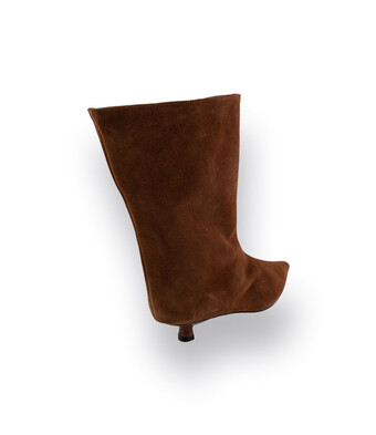Angel Alarcon Stiefel Braun velours, Kittenheels
