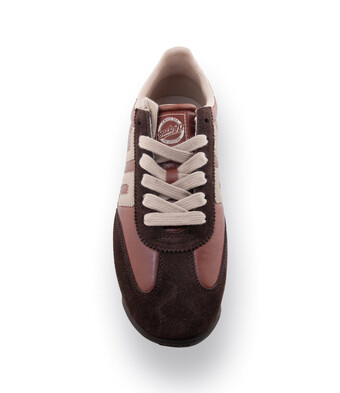Back70 Jogger dunkelbraun mit cognacbraun und beige