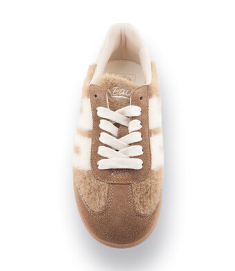 Back70 Mohair - beige mit wollweiß
