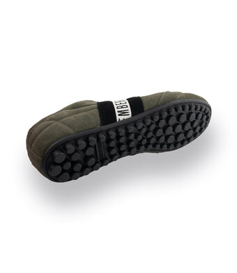Bikkembergs - Kultiger Herren Sneaker in grünen velours