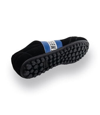 Bikkembergs - Kultiger Herren Sneaker in schwarzen velours