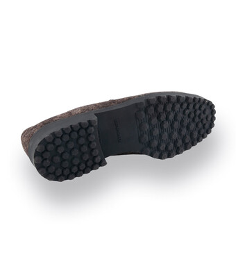 Brunate Loafer braun meliert mit Quasten