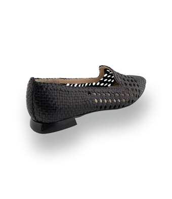 Brunate Loafer in Schwarz &ndash; Meisterhafte Flechtarbeit