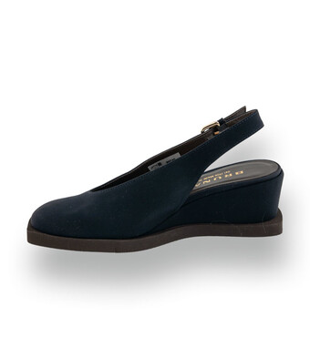 Brunate Slingpumps in Dunkelblau &ndash; Fashion Neopren