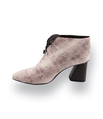 AnkleBoots von Brunate in beige braun Eidechsenprägung