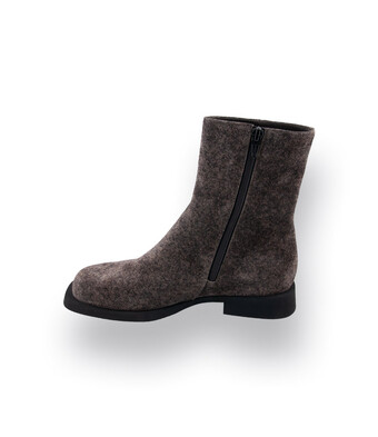 Brunate Stiefelette braun meliert 