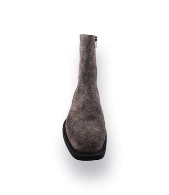 Brunate Stiefelette braun meliert 