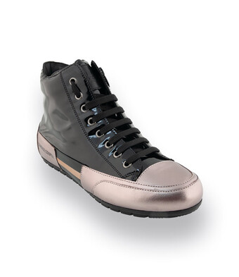 CANDICE Cooper Plus Patch Highsneaker in schwarz Lack