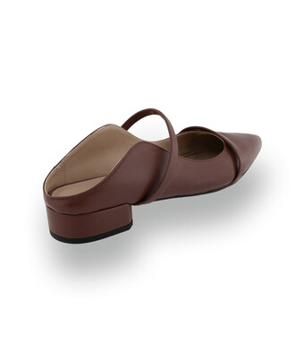 Carraro Mule in Cognacbraun&nbsp;in weichem Nappaleder