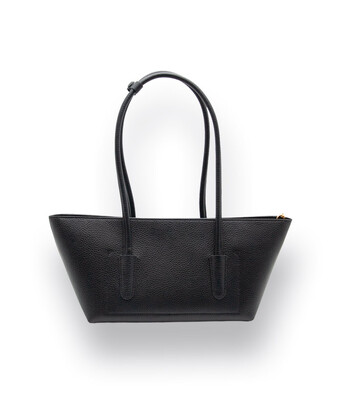 Tasche von Coccinelle in&nbsp; schwarz mit Au&szlig;entasche