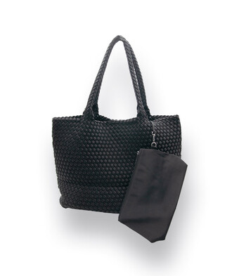 En Avant Tasche Turin in schwarz Neopren