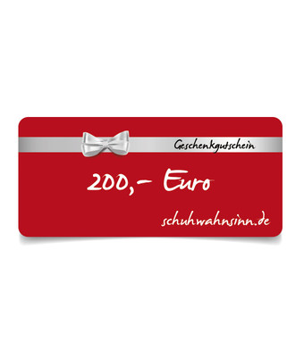 Geschenkgutschein 200 Euro