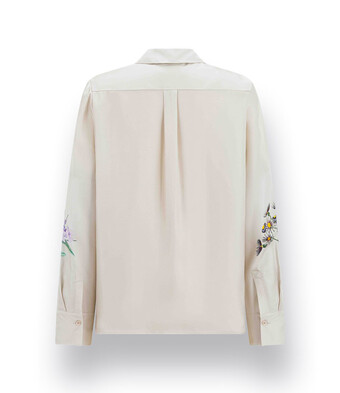 Bluse von Herzens Mit Blumenmotiven