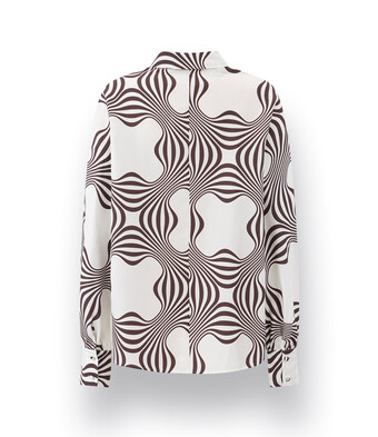 Bluse von Herzens Mit Grafischen Muster