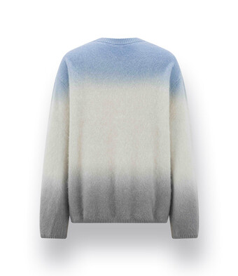 <ul>
<li>
Pullover von Herzens verlaufend hellblau beige und grau