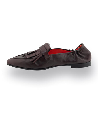 Kroll Loafer - dunkelbraunes Nappa in feinster Sacchetto-Machart