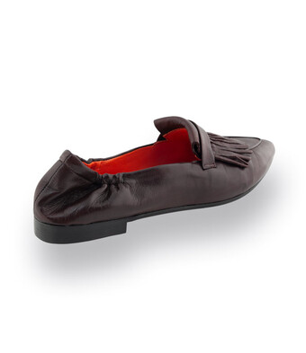 Kroll Loafer - dunkelbraunes Nappa in feinster Sacchetto-Machart