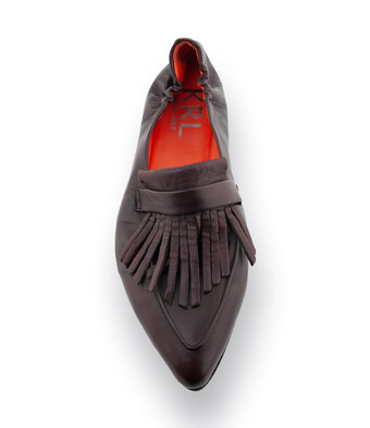 Kroll Loafer - dunkelbraunes Nappa in feinster Sacchetto-Machart