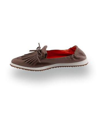 Kroll Loafer - Schlammfarbenes Nappa in Sacchetto-Machart