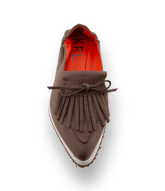 Kroll Loafer - Schlammfarbenes Nappa in Sacchetto-Machart