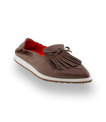 Kroll Loafer - Schlammfarbenes Nappa in Sacchetto-Machart