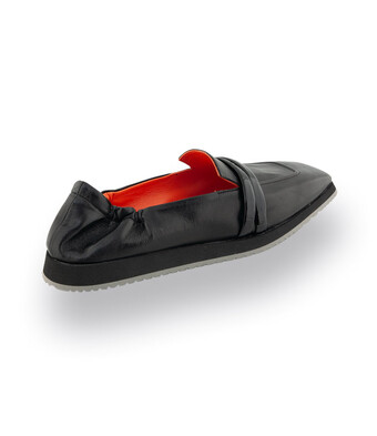 Kroll Loafer in Schwarz in weichem Nappaleder