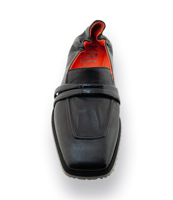 Kroll Loafer in Schwarz in weichem Nappaleder