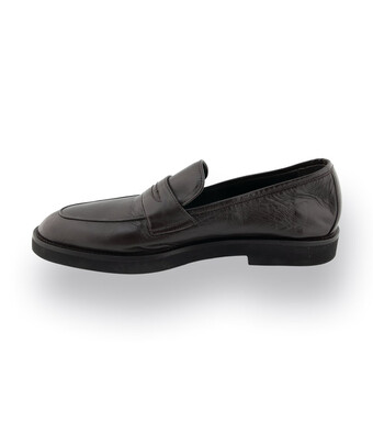 Lendvay & Schwarcz Loafer Slipper in braun Nappa