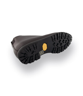 Lendvay & Schwarcz Schnürstiefelette Norweger dunkelbraun VibramSohle