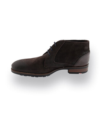 LLOYD Modell Dramon Desertboots in dunkelbraun velours