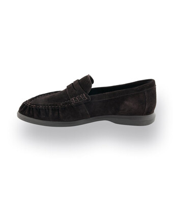 LLOYD N-Stride Collegeslipper in braun velours