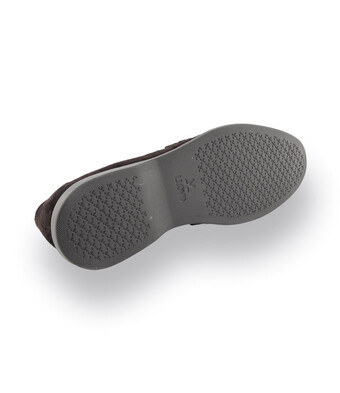 LLOYD N-Stride Collegeslipper in braun velours